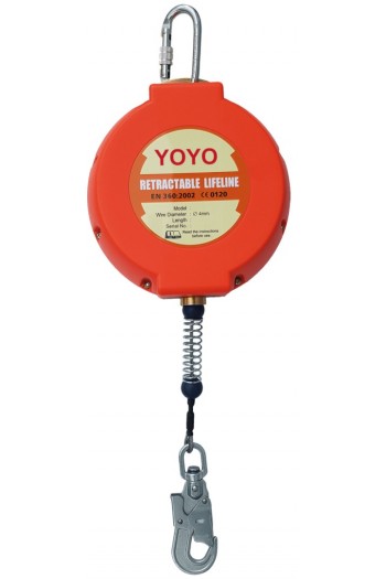 KD10 Geri sarımlı Düşüş Durdurucu Çelik Halatlı 10 mt. (YOYO) HARU