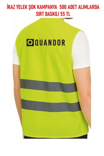 İKAZ YELEK YEŞİL